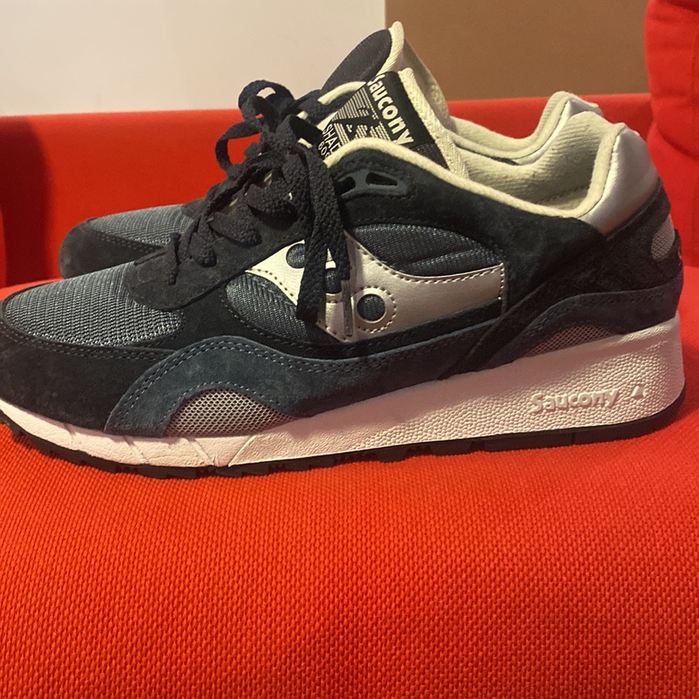Saucony Shadow 6000 Navy Blue|Silver Size 10 Men’s